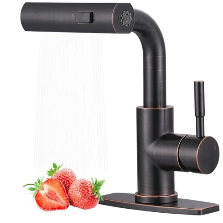 Bar Sink Faucet Single Hole - for Bar Small Kitchen Bathroom Faucets with cUPC Supply Lines, 3 Water Modes Wet Bar Faucets 360
Bar Sink Faucet Single Hole - for Bar Small Kitchen Bathroom Faucets with cUPC Supply Lines, 3 Water Modes Wet Bar Faucets 360