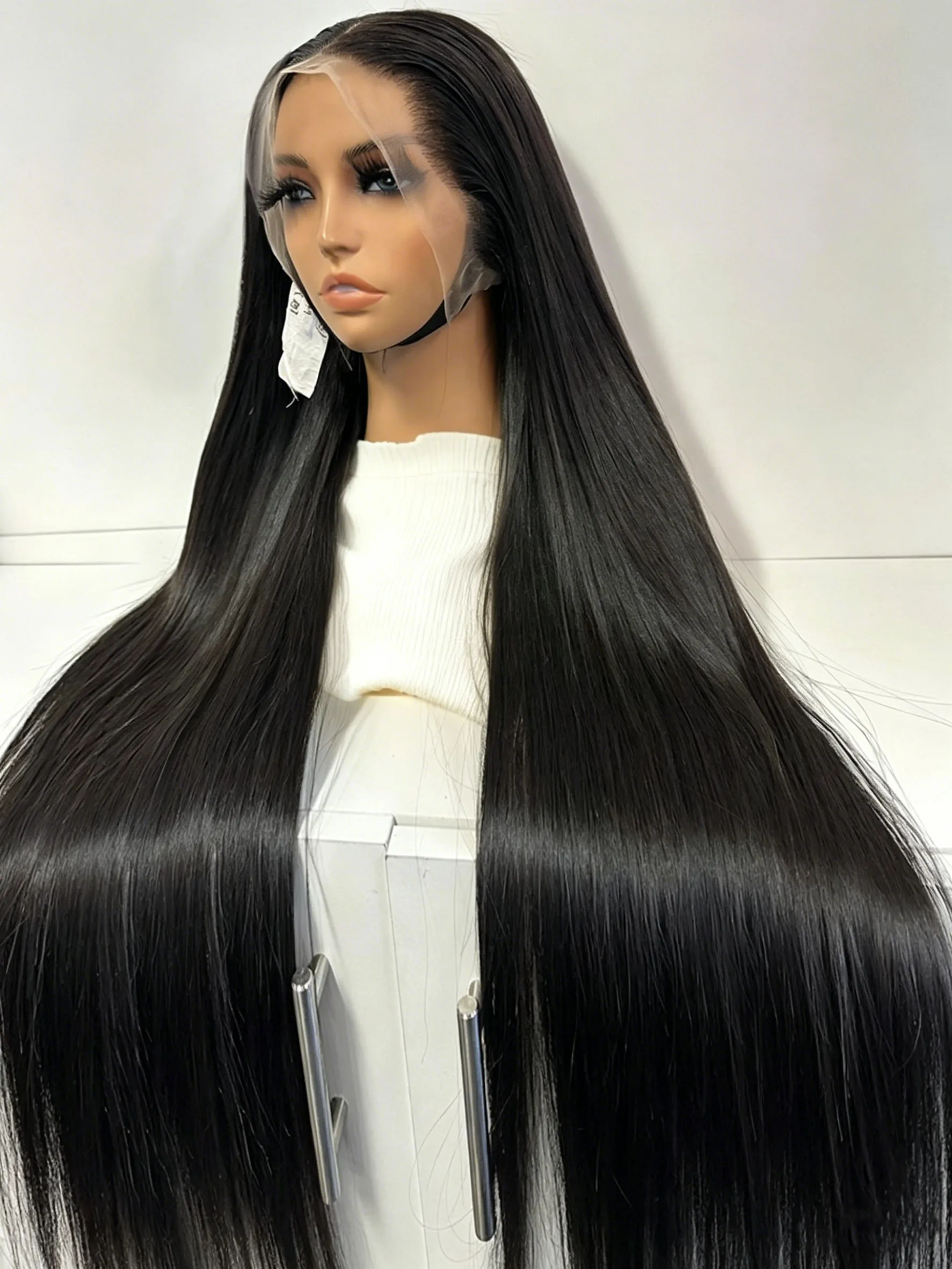 Smilegirl 220 Density 13x4 13x6 Full Frontal 360 HD Transparent Lace 38 Inch Long Straight Closure Human Hair Pre plucked Wigs
Smilegirl 220 Density 13x4 13x6 Full Frontal 360 HD Transparent Lace 38 Inch Long Straight Closure Human Hair Pre plucked Wigs