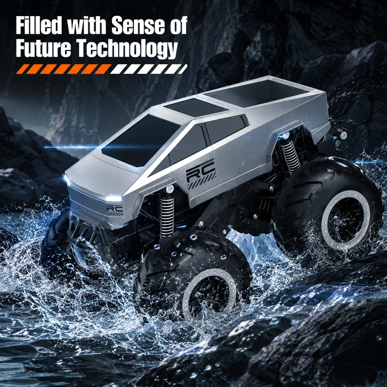 JJRC Q185 RC Amphibious Car 2.4G Waterproof Off-road Vehicle Remote Control Climbing Truck Toys for Kids Boys Christmas Gift
JJRC Q185 RC Amphibious Car 2.4G Waterproof Off-road Vehicle Remote Control Climbing Truck Toys for Kids Boys Christmas Gift