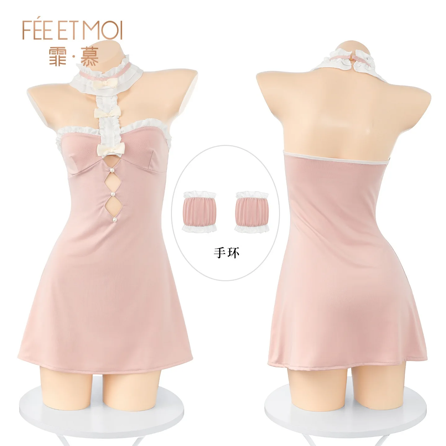 Sweetheart Halter Neck Lace Hollow Out Strapless Slimming Sexy T-Pants Dress Style Casual Pure Desire Sweet Dress For Woman K4SU
Sweetheart Halter Neck Lace Hollow Out Strapless Slimming Sexy T-Pants Dress Style Casual Pure Desire Sweet Dress For Woman K4SU