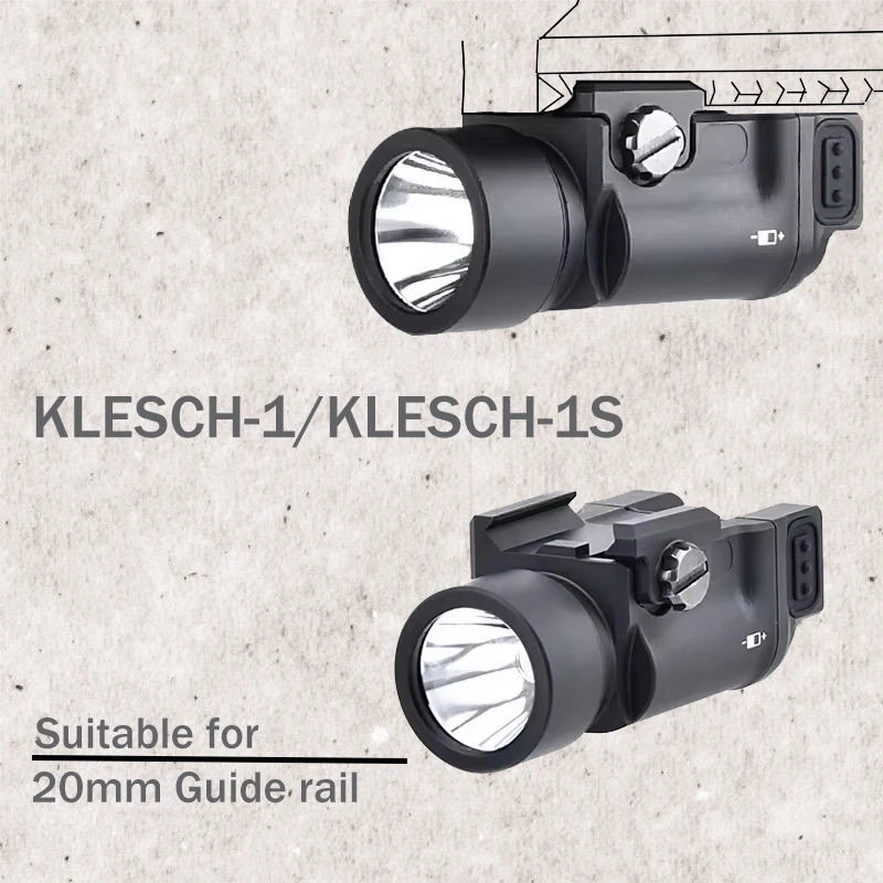 Tactical Zenitco KLESCH-1 1S GEN2.0 Airsoft Hunting Flashlight Metal LED Rifle Scout Pistol Light Fit 20mm Picatinny Rail
Tactical Zenitco KLESCH-1 1S GEN2.0 Airsoft Hunting Flashlight Metal LED Rifle Scout Pistol Light Fit 20mm Picatinny Rail