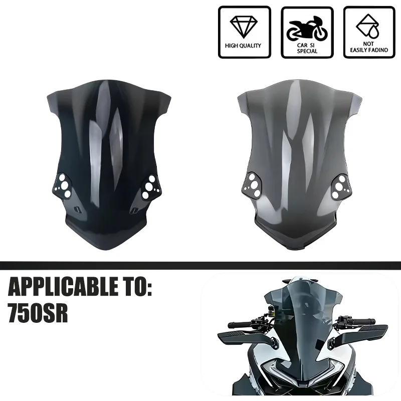 Motorcycle Heighten Windscreen Windshield Wind Deflectors Shield Protector For CF-MOTO 750SR 750SR-S 750sr-s 750 sr 2025 2026
Motorcycle Heighten Windscreen Windshield Wind Deflectors Shield Protector For CF-MOTO 750SR 750SR-S 750sr-s 750 sr 2025 2026