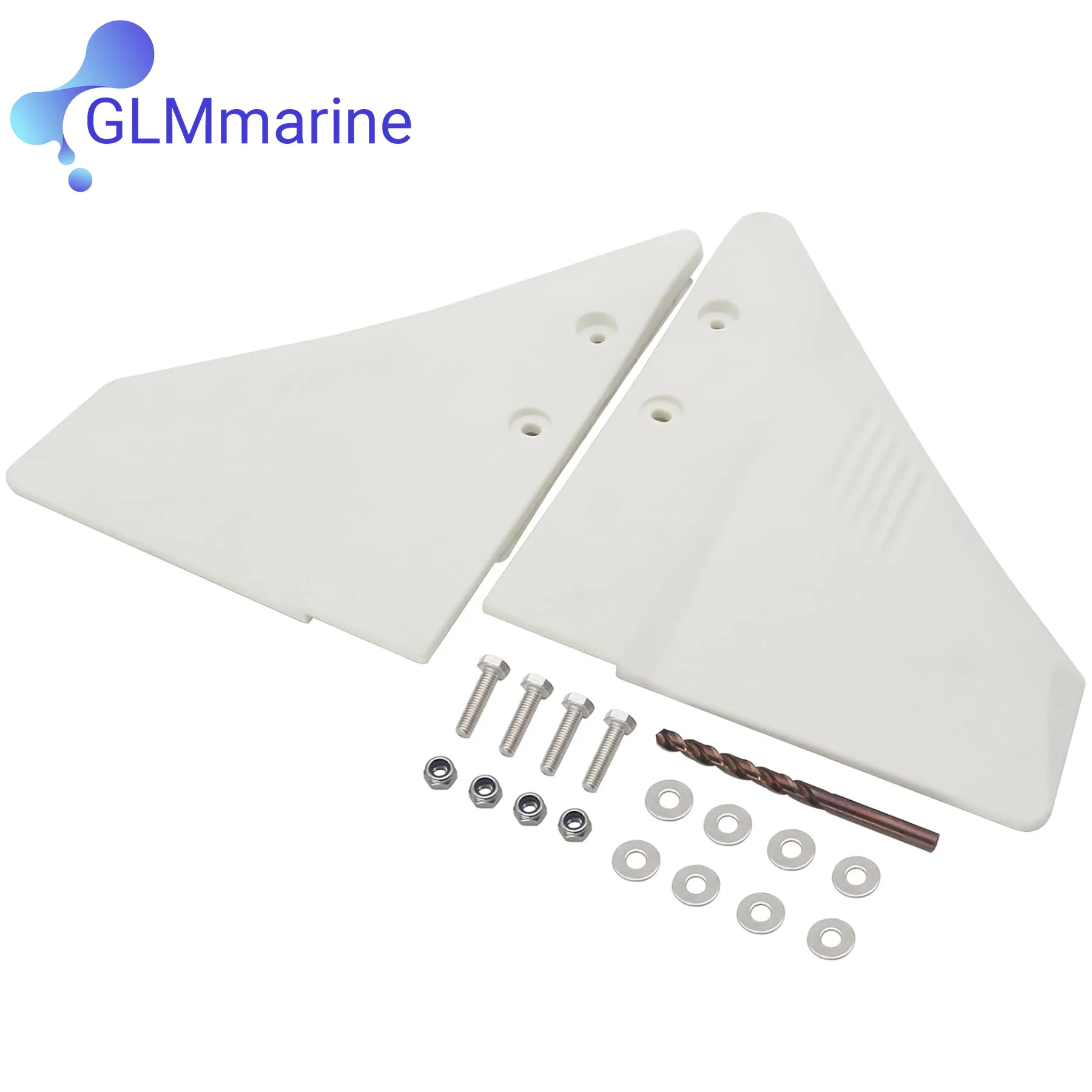5 To 150 HP Dorsal Fin Style White Hydrofoil Stabilizer Compatible with Universal Brands Outboard and Stern Drive Motors
5 To 150 HP Dorsal Fin Style White Hydrofoil Stabilizer Compatible with Universal Brands Outboard and Stern Drive Motors