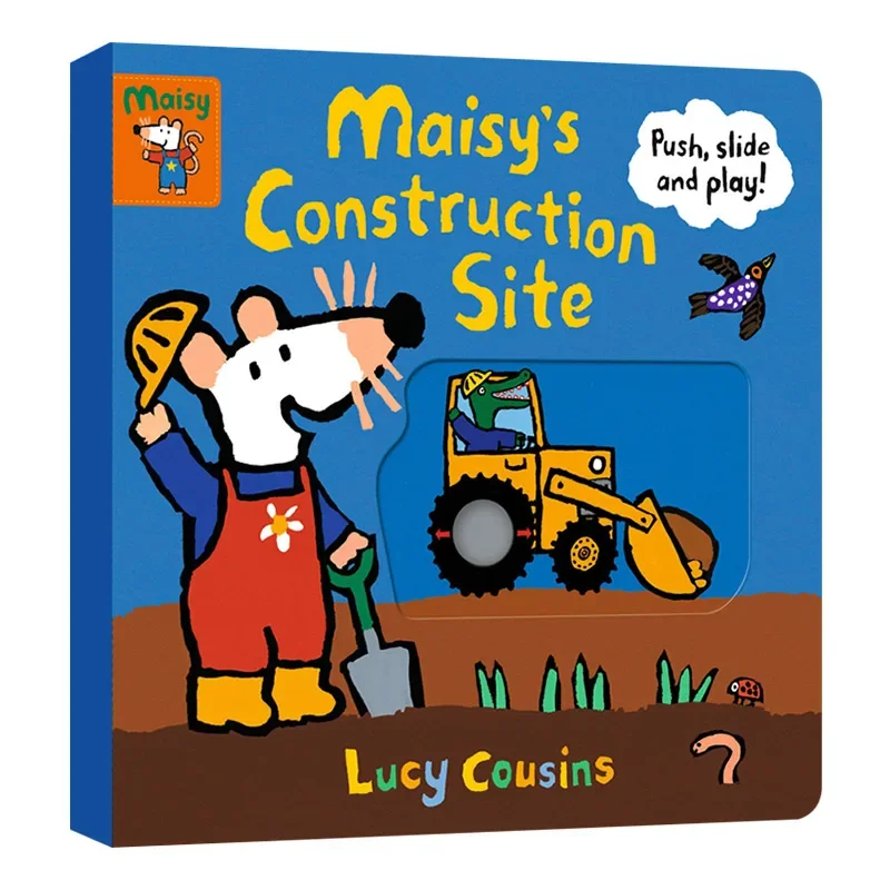 Maisy's Construction Site Push Slide and Play, Baby Children's books aged 1 2 3, English picture book, 9781536212945
Maisy's Construction Site Push Slide and Play, Baby Children's books aged 1 2 3, English picture book, 9781536212945