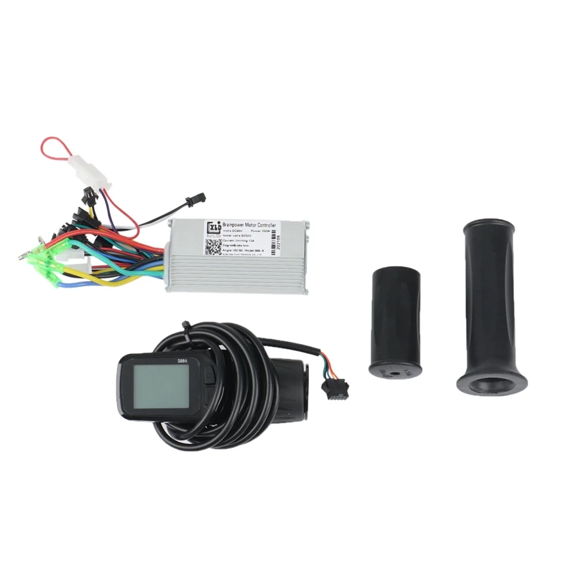 Electric Bike Brushless Motor Controller With 886 LCD Display Electric Bicycle Scooter E-Bike Part
Electric Bike Brushless Motor Controller With 886 LCD Display Electric Bicycle Scooter E-Bike Part