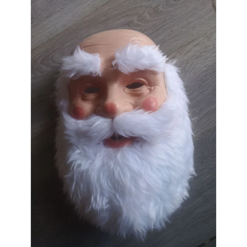 Christmas Santa Claus Latex Mask Red Santa Hat Adult White Beard Old Man Mask Costume Christmas New Years Party Supplies
Christmas Santa Claus Latex Mask Red Santa Hat Adult White Beard Old Man Mask Costume Christmas New Years Party Supplies