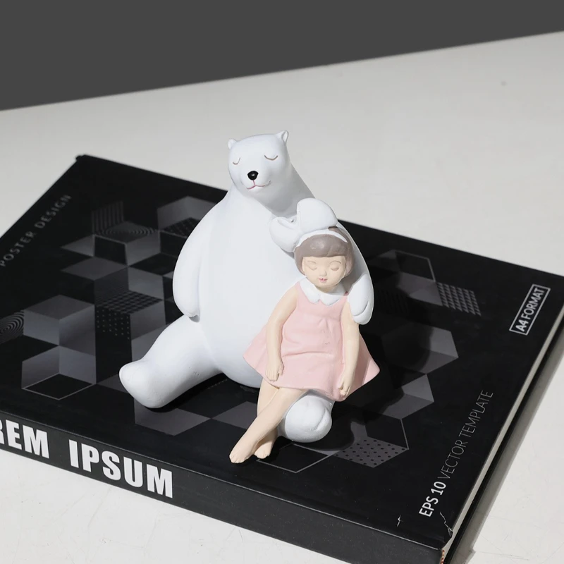 Современные фигурки и миниатюры для прихожей и отеля, креативные акцентные украшения, декор для дома, Decoración Ls40xbj
Современные фигурки и миниатюры для прихожей и отеля, креативные акцентные украшения, декор для дома, Decoración Ls40xbj