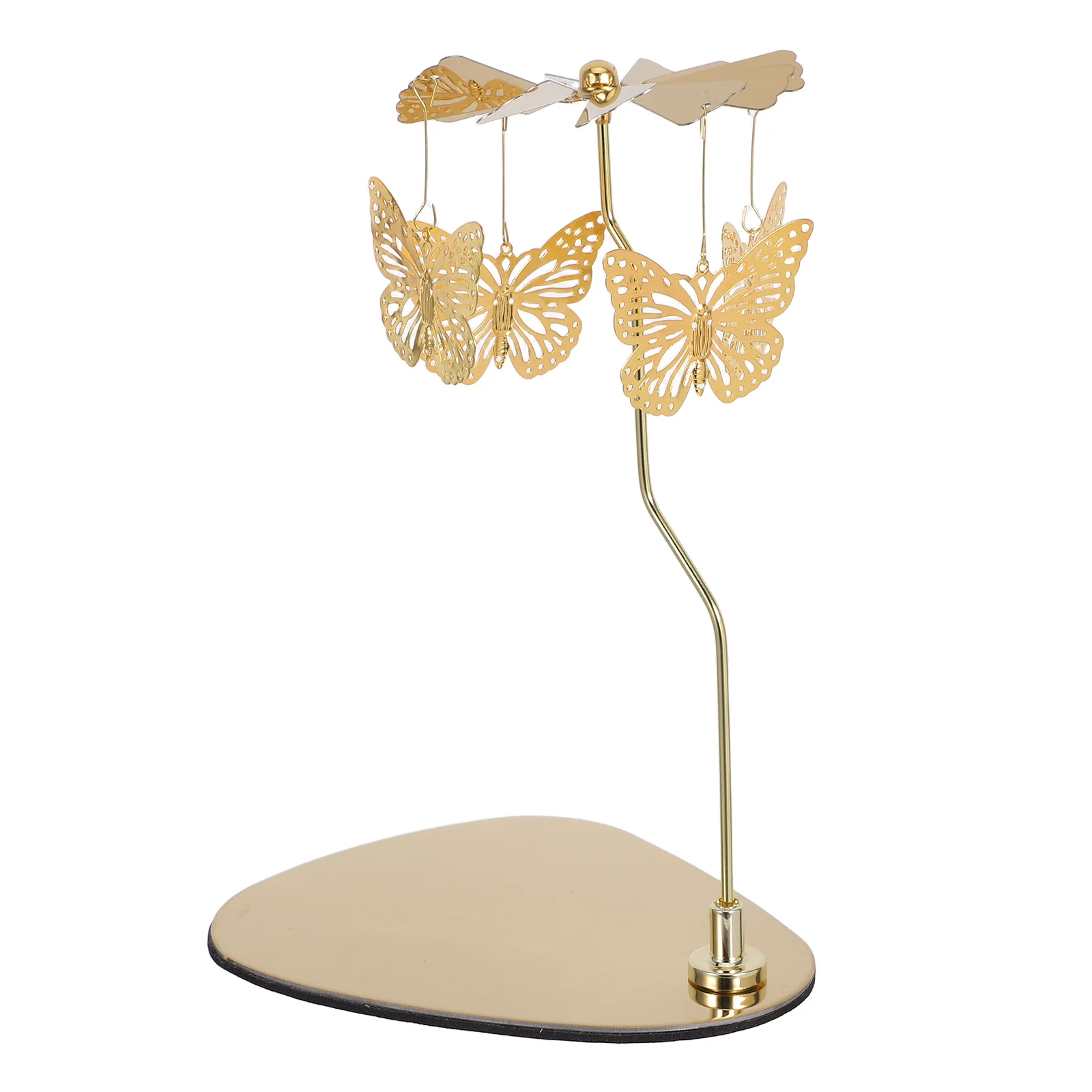 Gold Butterfly Rotating Holder Metal Spinning Tea Light Romantic Decor for Weddings Christmas Winter Holiday Candleholder
Gold Butterfly Rotating Holder Metal Spinning Tea Light Romantic Decor for Weddings Christmas Winter Holiday Candleholder