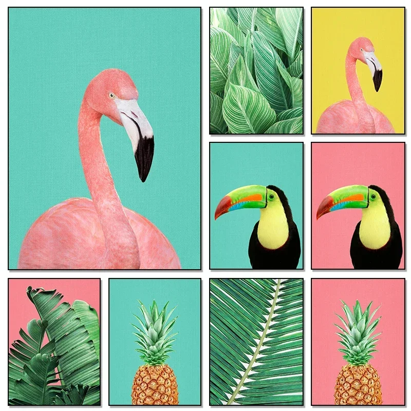 Nordic Scandinavian Canvas Poster Pineapple Bird Canvas Painting and Print Parrot Flamingo Modular Wall Art Picture Home Decor 
Nordic Scandinavian Canvas Poster Pineapple Bird Canvas Painting and Print Parrot Flamingo Modular Wall Art Picture Home Decor
