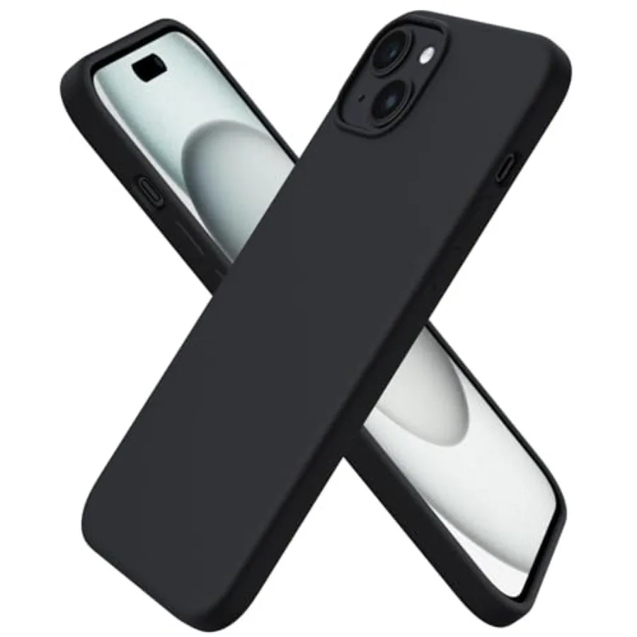 Compatible with iPhone 15 Plus Case 6.7, Slim Liquid Silicone 3 Layers Full Covered Soft Gel Rubber Cover Protective Phone Case
Compatible with iPhone 15 Plus Case 6.7, Slim Liquid Silicone 3 Layers Full Covered Soft Gel Rubber Cover Protective Phone Case