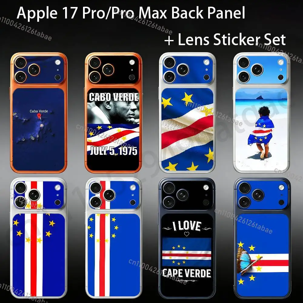 Cape Verde For iPhone 17Pro/ProMax Battry Back Cover with Camera Decal Skin Rear Protective Sticker Film
Cape Verde For iPhone 17Pro/ProMax Battry Back Cover with Camera Decal Skin Rear Protective Sticker Film
