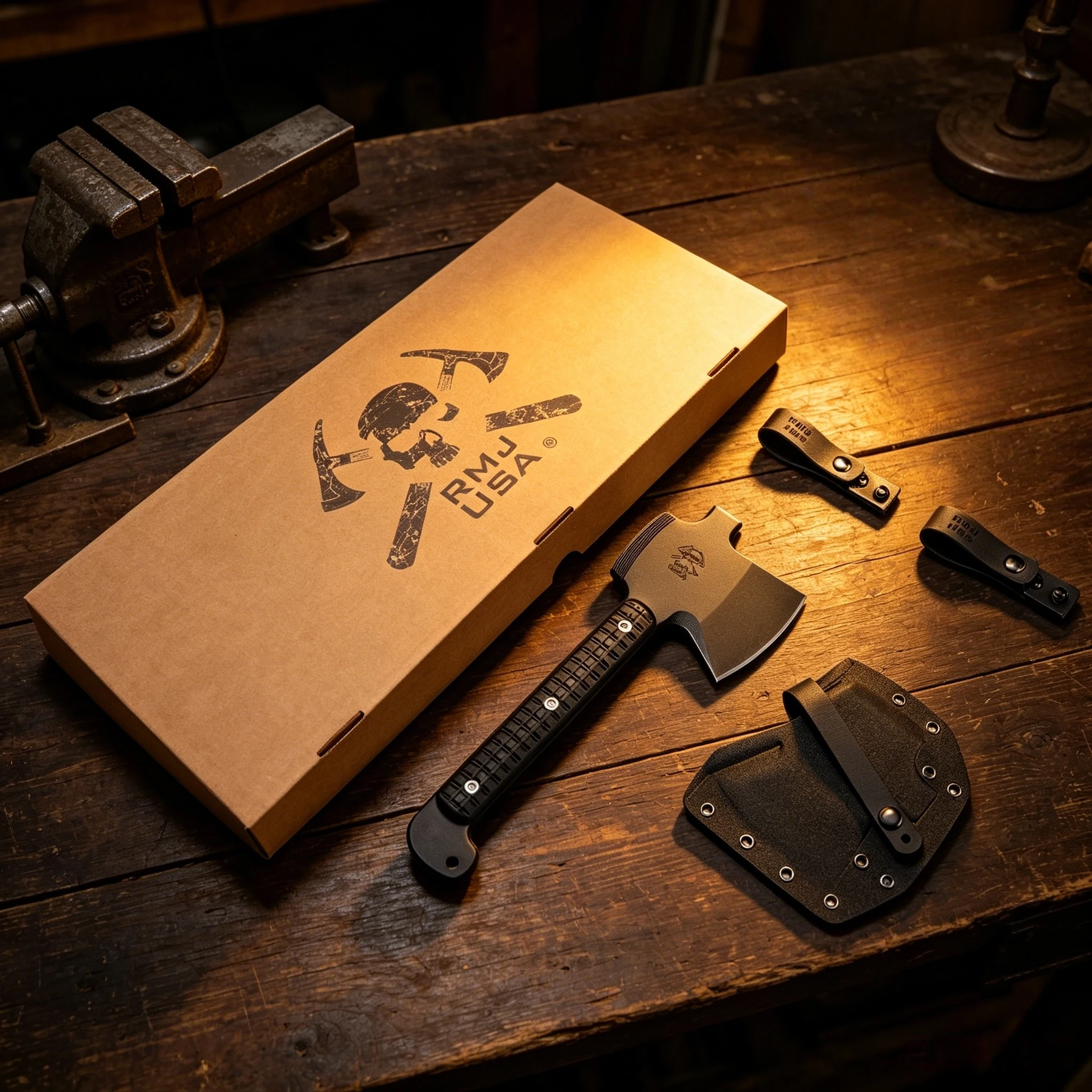 RMJ + Strider, a cooperative alliance style, a field tactical axe, equipped with 80CRV2, a jungle logging tool axe
RMJ + Strider, a cooperative alliance style, a field tactical axe, equipped with 80CRV2, a jungle logging tool axe