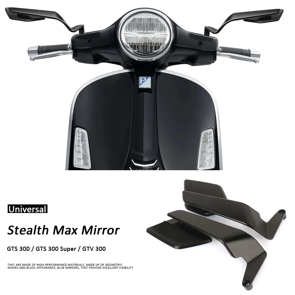 Новые зеркала заднего вида для мотоцикла GTV 300 2023-2025, регулируемые алюминиевые зеркала, аксессуары для VESPA GTS 300 GTS Super 2015-2025
Новые зеркала заднего вида для мотоцикла GTV 300 2023-2025, регулируемые алюминиевые зеркала, аксессуары для VESPA GTS 300 GTS Super 2015-2025