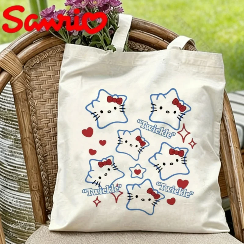 1pc Sanrio Hello Kitty Star-Shaped “Twinkle” Print Eco-friendly Canvas Shoulder Bag
1pc Sanrio Hello Kitty Star-Shaped “Twinkle” Print Eco-friendly Canvas Shoulder Bag