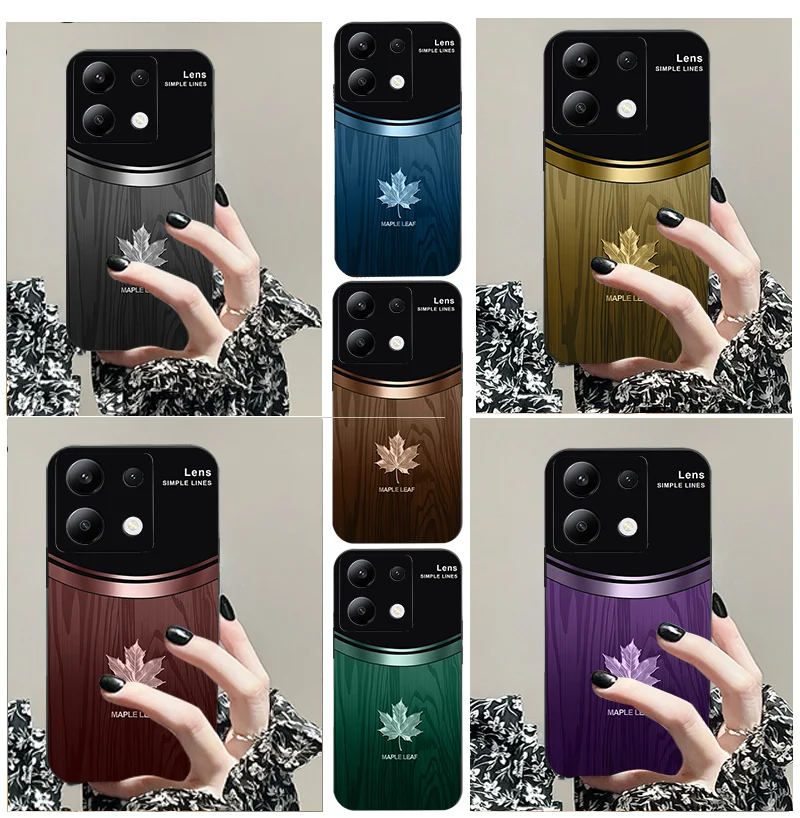 For Redmi Note 7 Pro T 8 13 4 g 5 g 10 S 9 Plus Max Lite 11 TPU Black Soft Phone Case Arc Wood Grain Maple Leaf Series Dustproof
For Redmi Note 7 Pro T 8 13 4 g 5 g 10 S 9 Plus Max Lite 11 TPU Black Soft Phone Case Arc Wood Grain Maple Leaf Series Dustproof