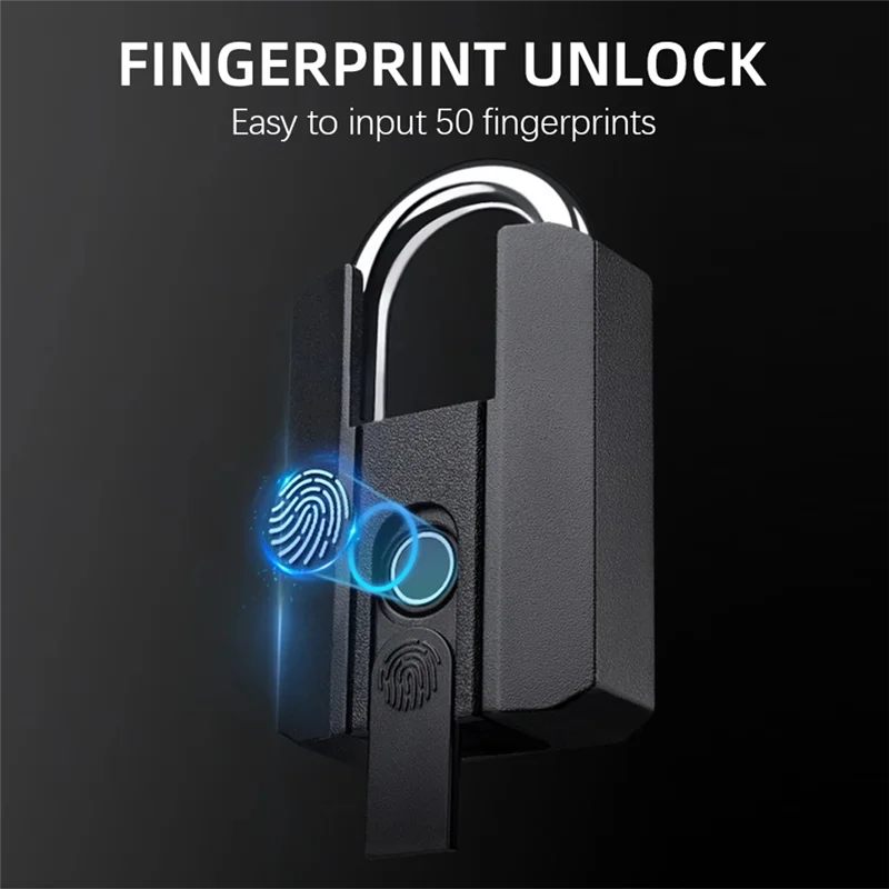 L72A-Fingerprint Lock With Key Backup, USB Rechargeable, Key / BT Ttlock APP / Fingerprint Unlock, Smart Keyless IP67 Waterproof
L72A-Fingerprint Lock With Key Backup, USB Rechargeable, Key / BT Ttlock APP / Fingerprint Unlock, Smart Keyless IP67 Waterproof