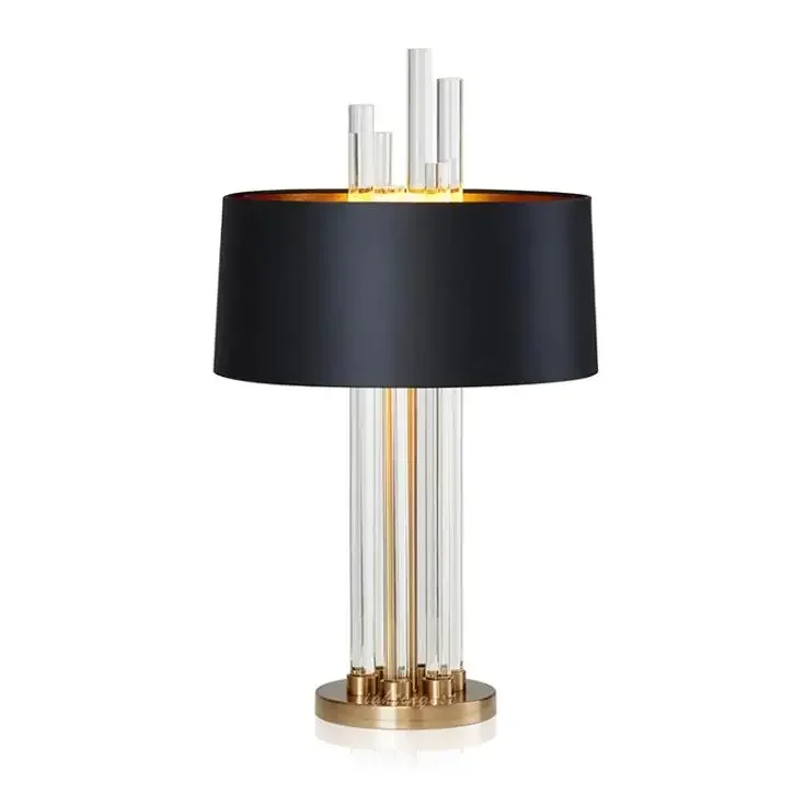 Modern Luxury Light Glass Designer Table Lamp Living Room Bedroom Bedside Fabric Lampshade Home Lighting Fixtrues E27 110-220
Modern Luxury Light Glass Designer Table Lamp Living Room Bedroom Bedside Fabric Lampshade Home Lighting Fixtrues E27 110-220