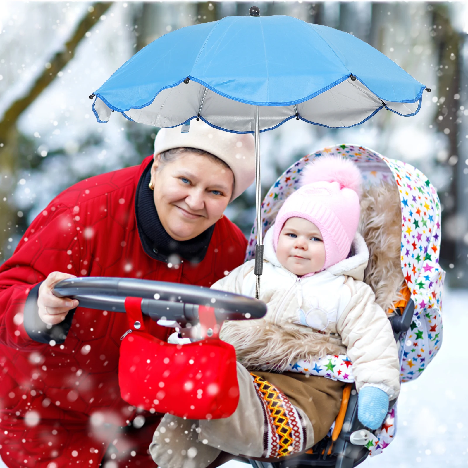 Stroller Umbrella for On Handlebar Easy Installation Lightweight Beach Accessories Boat Umbrella Foldable Parasol
Stroller Umbrella for On Handlebar Easy Installation Lightweight Beach Accessories Boat Umbrella Foldable Parasol