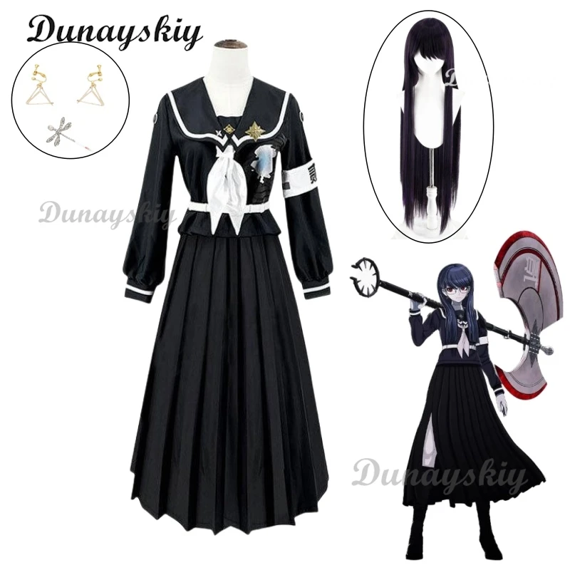 Anime Hundred Line Sizuhara Hiruko Cosplay Costume Wig Disguise for Women JK Dress Uniform Outfits Halloween Carnival Suit
Anime Hundred Line Sizuhara Hiruko Cosplay Costume Wig Disguise for Women JK Dress Uniform Outfits Halloween Carnival Suit