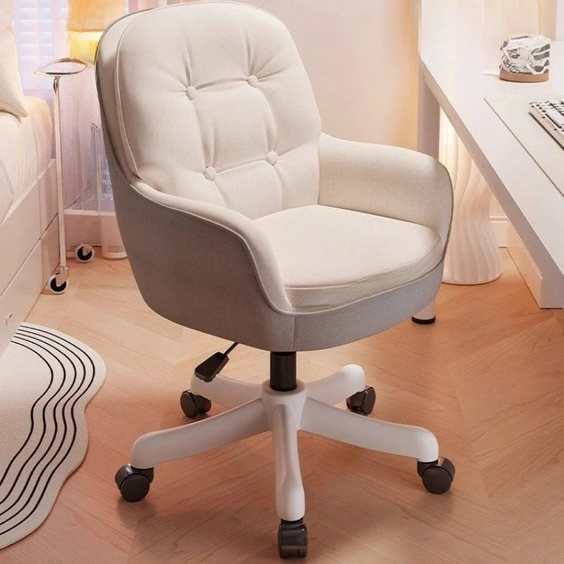Comfortable Study office chair Sedentary Bedroom Home Swivel Makeup Chair Lifting Back sedia da scrivania office furniture
Comfortable Study office chair Sedentary Bedroom Home Swivel Makeup Chair Lifting Back sedia da scrivania office furniture