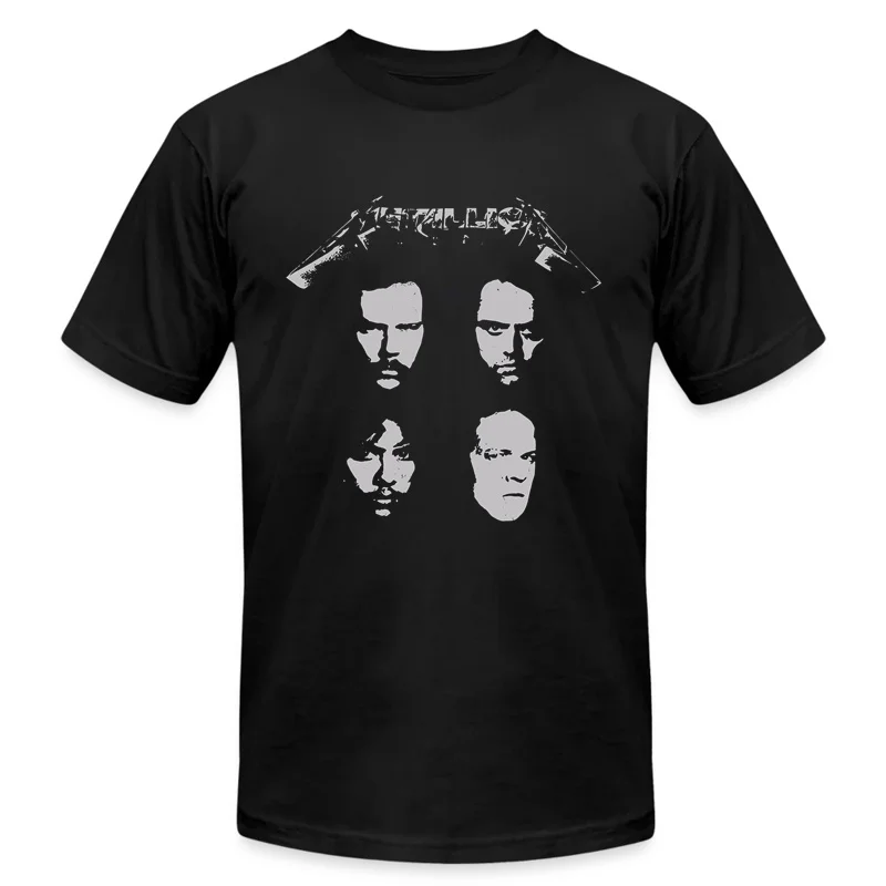 2024 Men T Shirt Casual Metallicat Black Album 4 Faces T-shirt Graphic Summer Short Sleeves 100% Cotton S-3XL
2024 Men T Shirt Casual Metallicat Black Album 4 Faces T-shirt Graphic Summer Short Sleeves 100% Cotton S-3XL