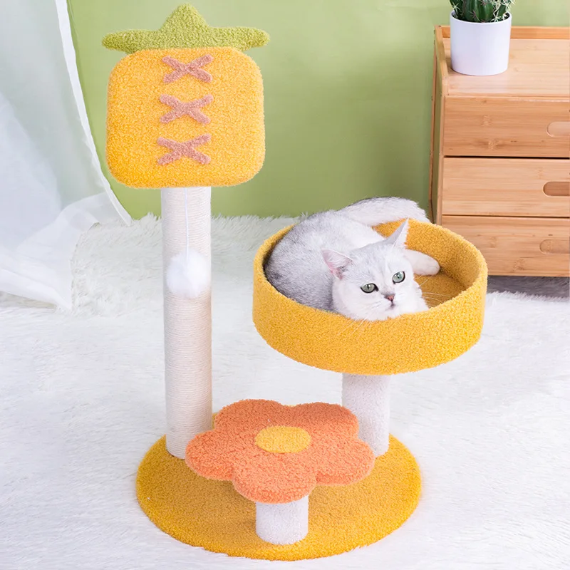 Integrated Climbing Frame for Cat, Tree Nest, Cat Scratching Column, Jumping Platform, Pet Shelf Toy
Integrated Climbing Frame for Cat, Tree Nest, Cat Scratching Column, Jumping Platform, Pet Shelf Toy
