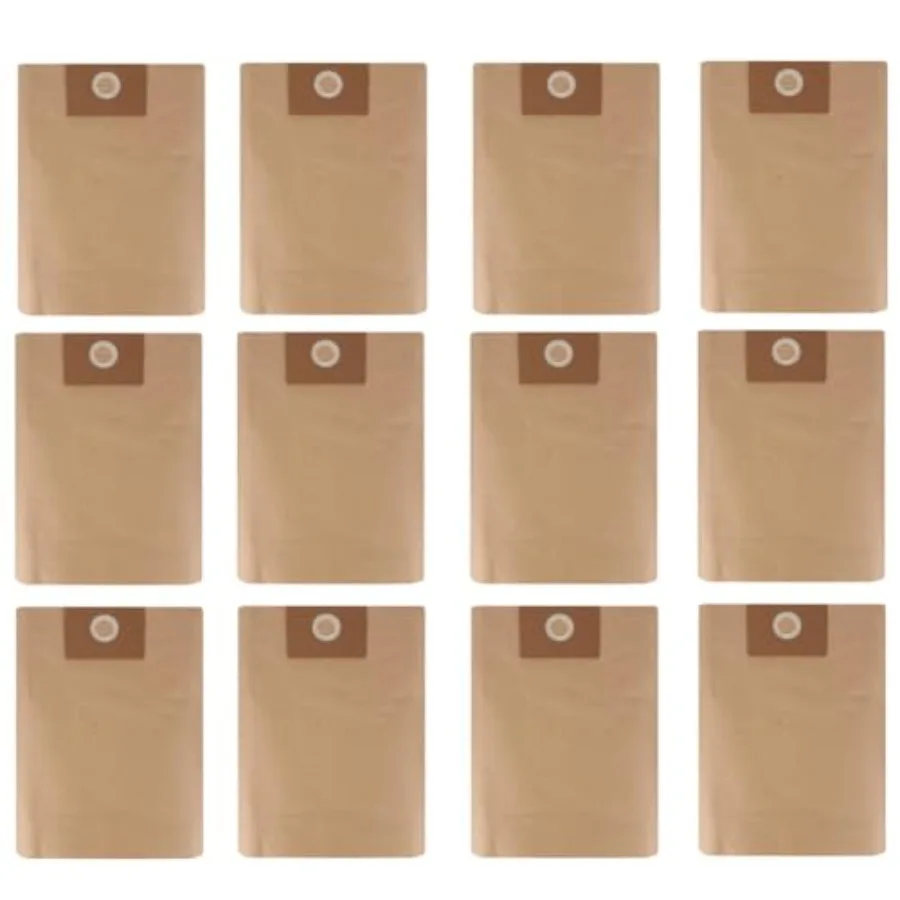 25-1230 Shop Vac Bags for 4-5 Gallon Wet/Dry Vacuums SL18129, SL18130, SL18130P - Dust Bags Replacement Pcs
25-1230 Shop Vac Bags for 4-5 Gallon Wet/Dry Vacuums SL18129, SL18130, SL18130P - Dust Bags Replacement Pcs
