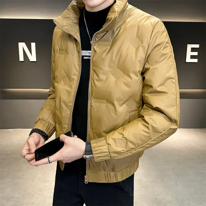 Men's Lightweight down Jaet Du Feather ort Sle Stand Collar Winter Coat Trendy Brand Modern Sle Waterproof Warmth
Men's Lightweight down Jaet Du Feather ort Sle Stand Collar Winter Coat Trendy Brand Modern Sle Waterproof Warmth