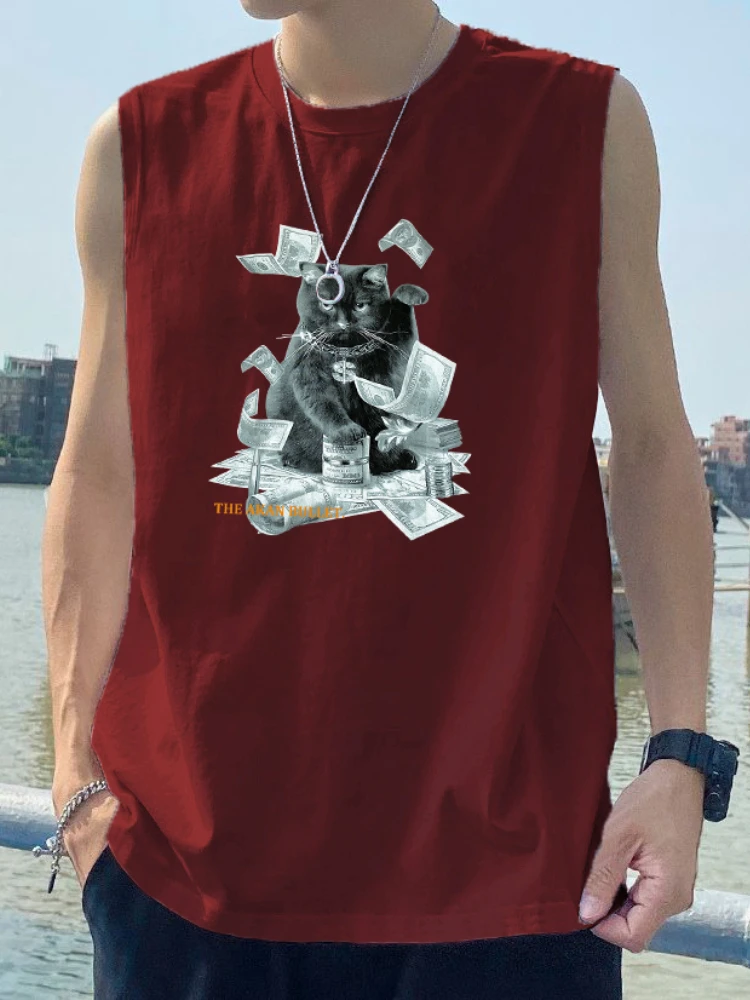 Men's Vintage Oversized Tank Top 2026 Summer Loose Fit Sleeveless Vest Streetwear Graphic Tee Harajuku Hip Hop Casual Camisole
Men's Vintage Oversized Tank Top 2026 Summer Loose Fit Sleeveless Vest Streetwear Graphic Tee Harajuku Hip Hop Casual Camisole