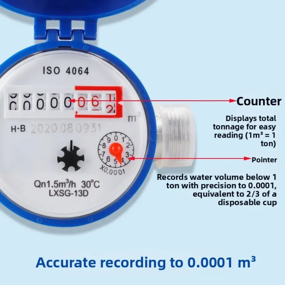 1 шт. умный счетчик воды бытовой механический DN15 роторный калибратор счетчик воды 12x8,5x8 см инструменты для измерения расхода аксессуары
1 шт. умный счетчик воды бытовой механический DN15 роторный калибратор счетчик воды 12x8,5x8 см инструменты для измерения расхода аксессуары