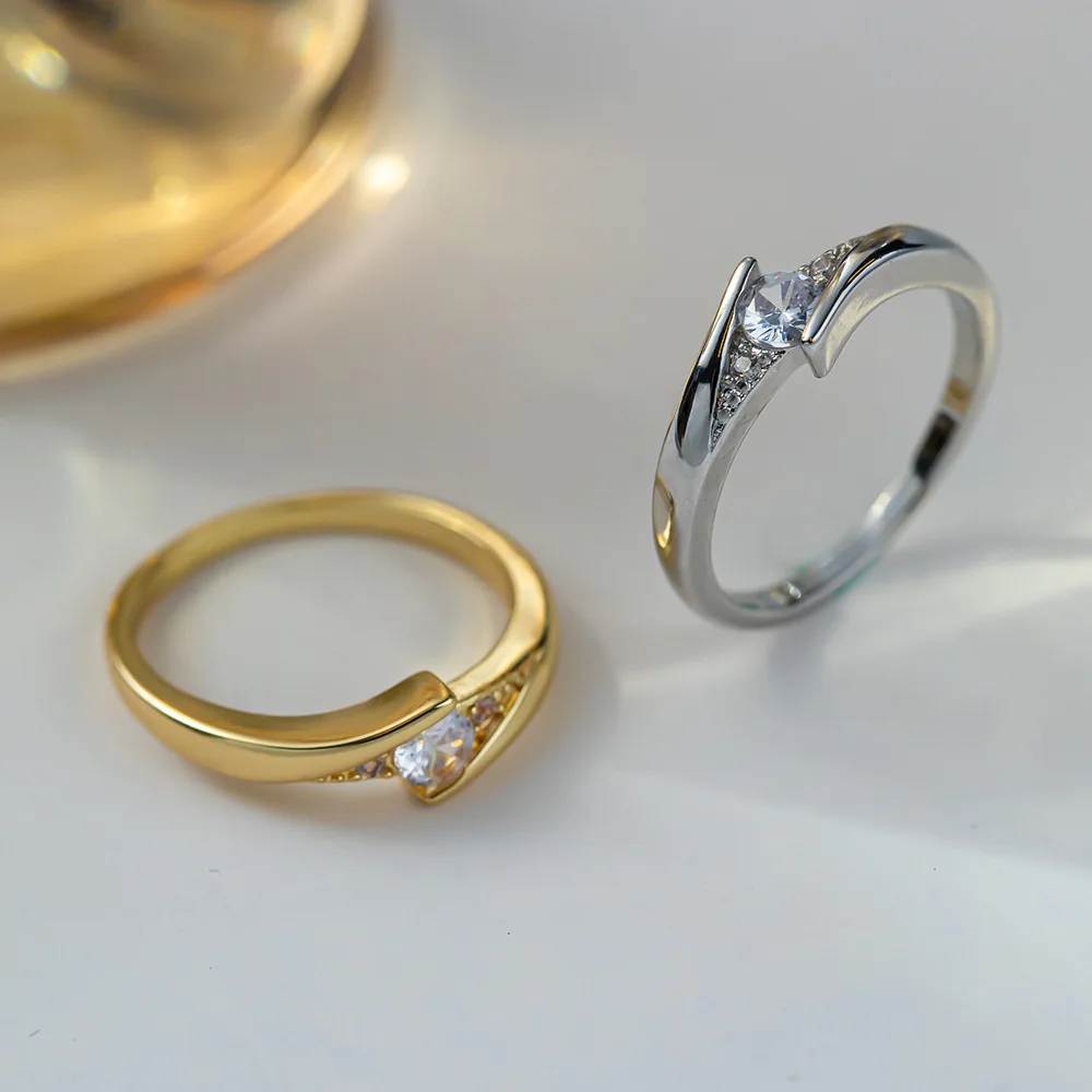 French Retro Minimalist Zircon Closed Setting Ring for Women - Cold Minimalist Design Ring for Index Finger Tail Ring Wholesale
French Retro Minimalist Zircon Closed Setting Ring for Women - Cold Minimalist Design Ring for Index Finger Tail Ring Wholesale