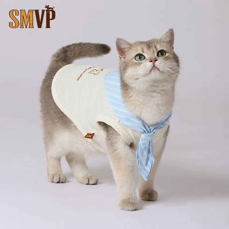 Vest Stylish Bandana Faux Two Piece Anti Shedding Lightweight Plush Cat Kitten Spring Summer Puppy Pet Clothes
Vest Stylish Bandana Faux Two Piece Anti Shedding Lightweight Plush Cat Kitten Spring Summer Puppy Pet Clothes