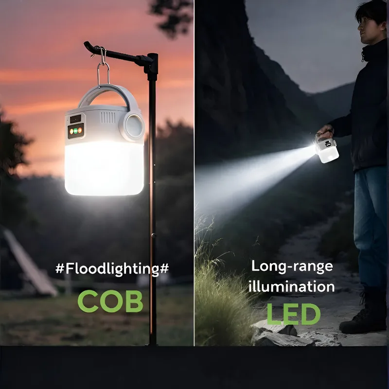 D9 Solar Camping Lantern USB Rechargeable Outdoor Portable Waterproof Emergency Light for Hiking Backpacking Tent Activities
D9 Solar Camping Lantern USB Rechargeable Outdoor Portable Waterproof Emergency Light for Hiking Backpacking Tent Activities