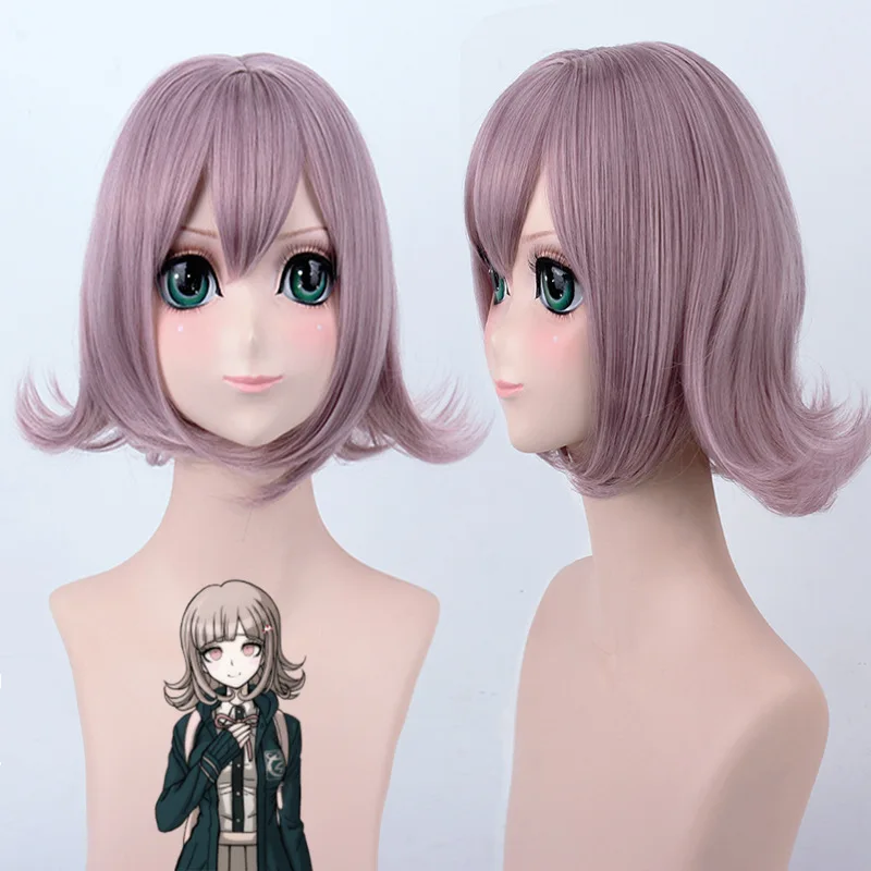 Pastel Purple Synthetic Wig Chiaki-Inspired Cosplay Costume Hair for Anime Party Halloween Role Play Styling
Pastel Purple Synthetic Wig Chiaki-Inspired Cosplay Costume Hair for Anime Party Halloween Role Play Styling