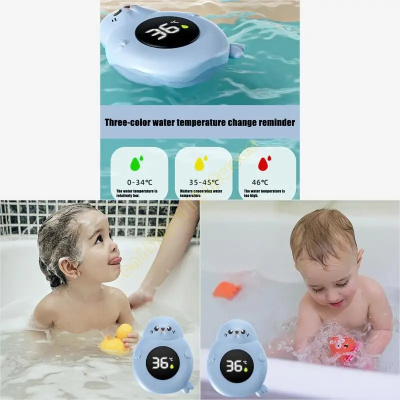 Easy Read Baby Bath Temperature Monitor Alert Function Water Resist for Infants DXAD
Easy Read Baby Bath Temperature Monitor Alert Function Water Resist for Infants DXAD