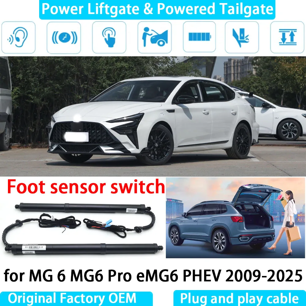 for MG 6 MG6 Pro eMG6 PHEV 2009-2025 Automatic Electric Power Liftgate Powered Tailgate Strut Tail Gate Lift System
for MG 6 MG6 Pro eMG6 PHEV 2009-2025 Automatic Electric Power Liftgate Powered Tailgate Strut Tail Gate Lift System