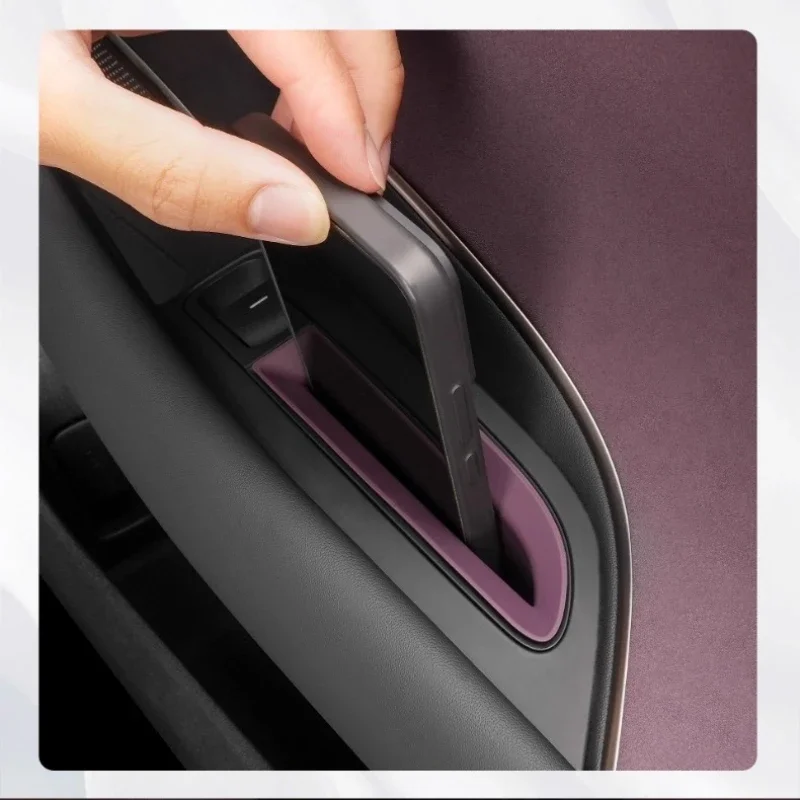 Ящик для хранения пассажирских дверей, силиконовая подставка для хранения для Xiaomi SU7, модификация хранения, аксессуары для салона автомобиля, инструменты, подстаканник
Ящик для хранения пассажирских дверей, силиконовая подставка для хранения для Xiaomi SU7, модификация хранения, аксессуары для салона автомобиля, инструменты, подстаканник