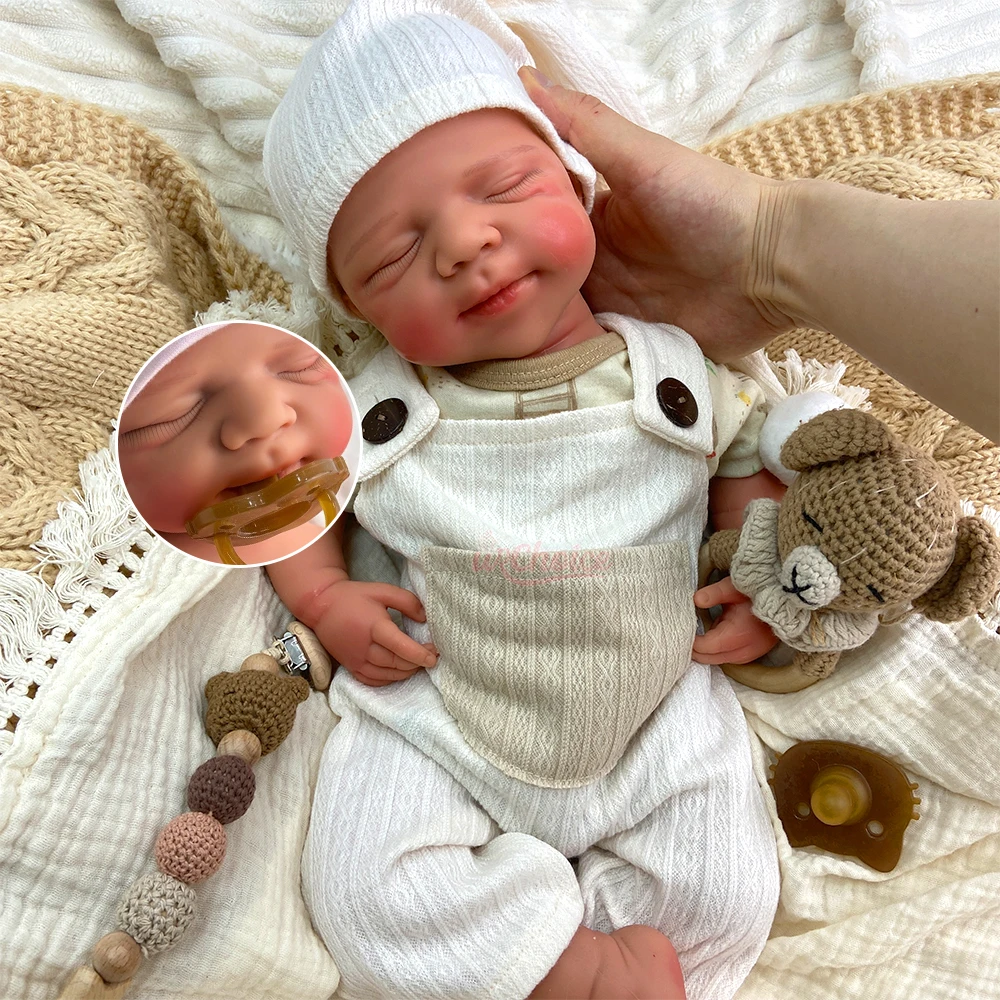 Silicone Reborn Baby Girl/Boy 20 Inch Pascale Full Body Realistic Weighted Hand Painted Skin Doll Premium Collectible Gift
Silicone Reborn Baby Girl/Boy 20 Inch Pascale Full Body Realistic Weighted Hand Painted Skin Doll Premium Collectible Gift