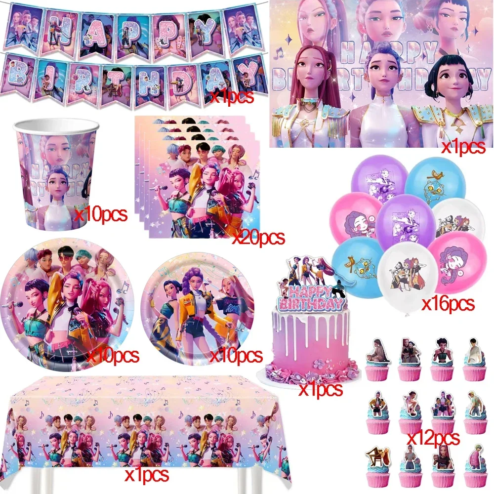 Cartoon Birthday Party Decorations Paper Tableware Napkin Tablecloth Plates Cup Birthday Supplies Backdrop Balloons Hanging Flag
Cartoon Birthday Party Decorations Paper Tableware Napkin Tablecloth Plates Cup Birthday Supplies Backdrop Balloons Hanging Flag