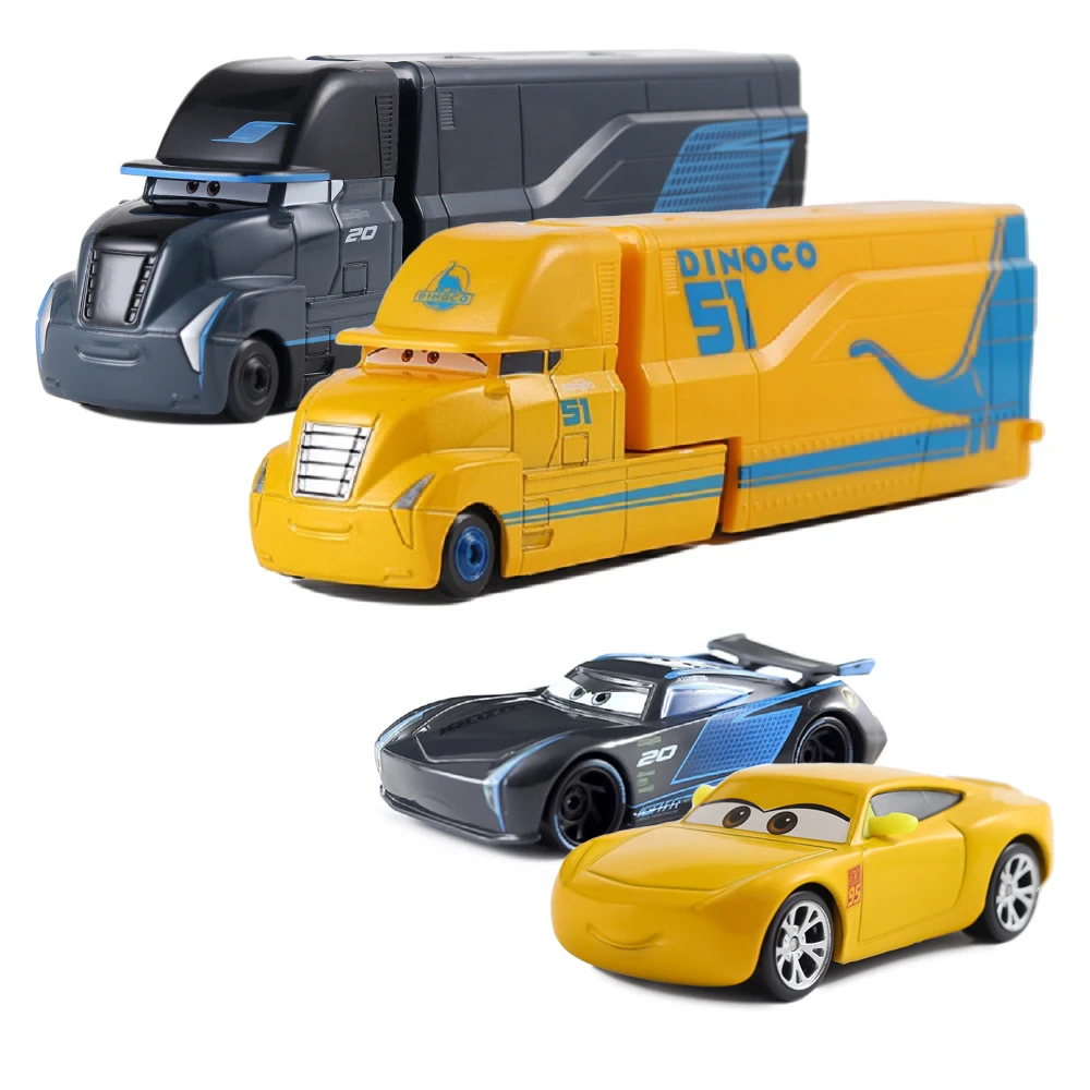 Disney Truck Storm Jackson Cool Sister Lightning McQueen Cars Truck With Car 1:55 Die Cast Model Cars Truck Toy Children's Gifts
Disney Truck Storm Jackson Cool Sister Lightning McQueen Cars Truck With Car 1:55 Die Cast Model Cars Truck Toy Children's Gifts