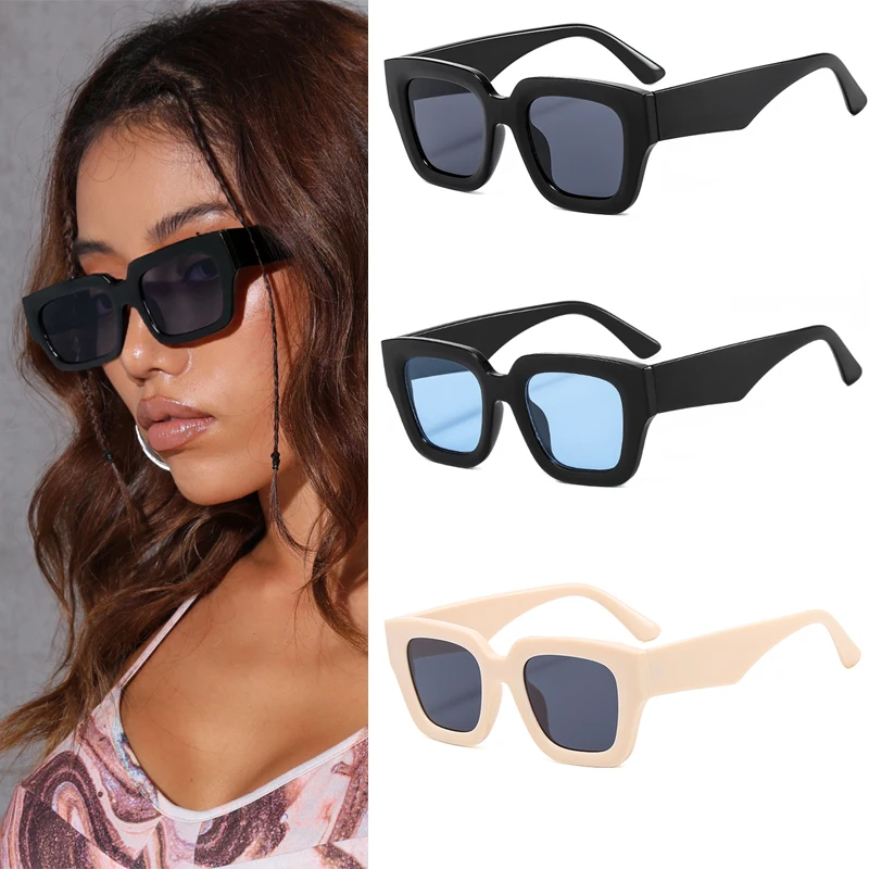 Motorcycle 3pcs Square Outdoor Shade Sunglasses Female Classics Large Border Frame Goggles Simple Style Broad Leg Goggles
Motorcycle 3pcs Square Outdoor Shade Sunglasses Female Classics Large Border Frame Goggles Simple Style Broad Leg Goggles