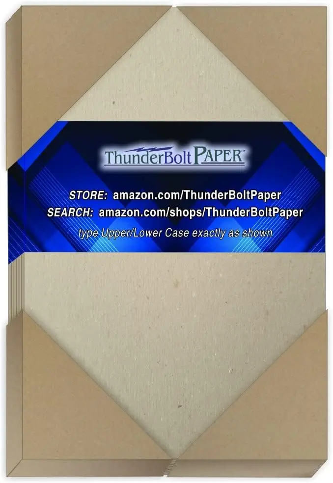150 Sheets Chipboard 46Pt (Point) 4 X 6 Hes Medium Weight P|Card Size .046 Caliper Thi Cardboard Craft And Packing Brown Kraft
150 Sheets Chipboard 46Pt (Point) 4 X 6 Hes Medium Weight P|Card Size .046 Caliper Thi Cardboard Craft And Packing Brown Kraft