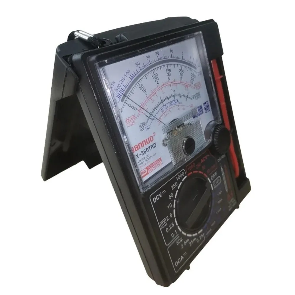 1000V Range Voltage Current Tester Pointer Display Buzzer Alarm Ammeter Mechanical Design Analog Measurement Analog Multimeter
1000V Range Voltage Current Tester Pointer Display Buzzer Alarm Ammeter Mechanical Design Analog Measurement Analog Multimeter