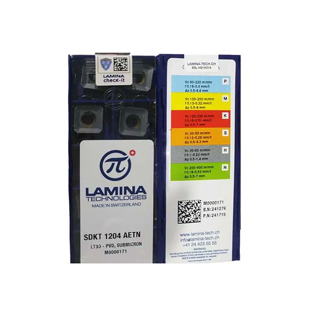 LAMINA оригинальный SDKT SDKT12 SDKT1204AETN SDKT1204 AETN LT30 вставки для инструментов твердосплавные фрезы токарно-фрезы
LAMINA оригинальный SDKT SDKT12 SDKT1204AETN SDKT1204 AETN LT30 вставки для инструментов твердосплавные фрезы токарно-фрезы