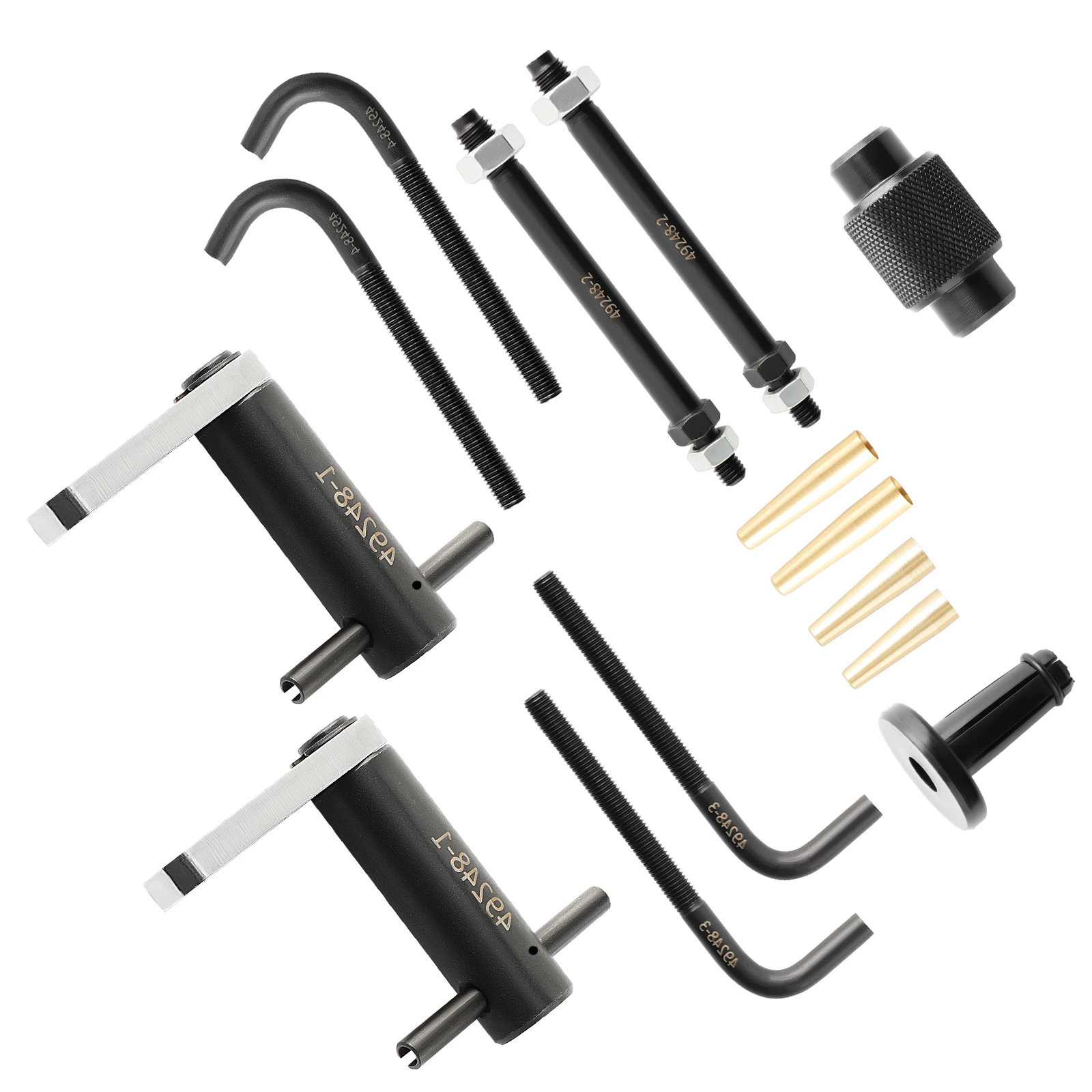 GM245 Fuel Injector Seals Tool 6706 Injector Rail Assembly Remover Kit For GM
GM245 Fuel Injector Seals Tool 6706 Injector Rail Assembly Remover Kit For GM