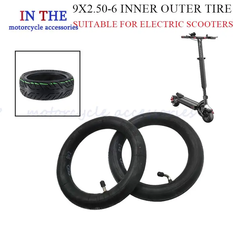 High quality electric scooter 9x2.50-6 vacuum tire CST tire wear-resistant and durable 9x2 thick inner tube
High quality electric scooter 9x2.50-6 vacuum tire CST tire wear-resistant and durable 9x2 thick inner tube