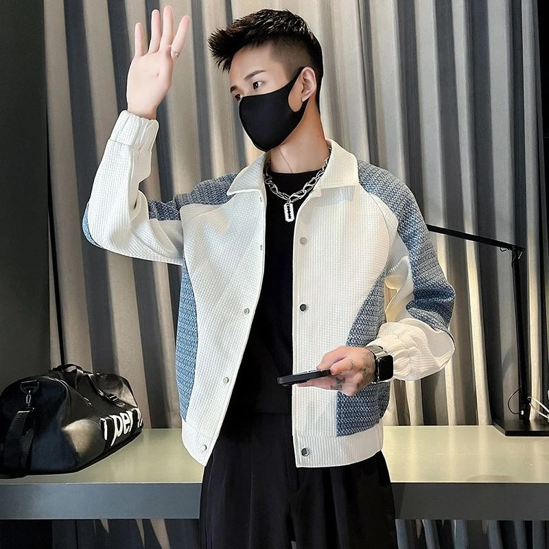 Новое поступление 2024 года, мужская модная приталенная байкерская куртка, повседневная осенне-весенняя многослойная верхняя одежда с воротником-стойкой в городском уличном стиле
Новое поступление 2024 года, мужская модная приталенная байкерская куртка, повседневная осенне-весенняя многослойная верхняя одежда с воротником-стойкой в городском уличном стиле