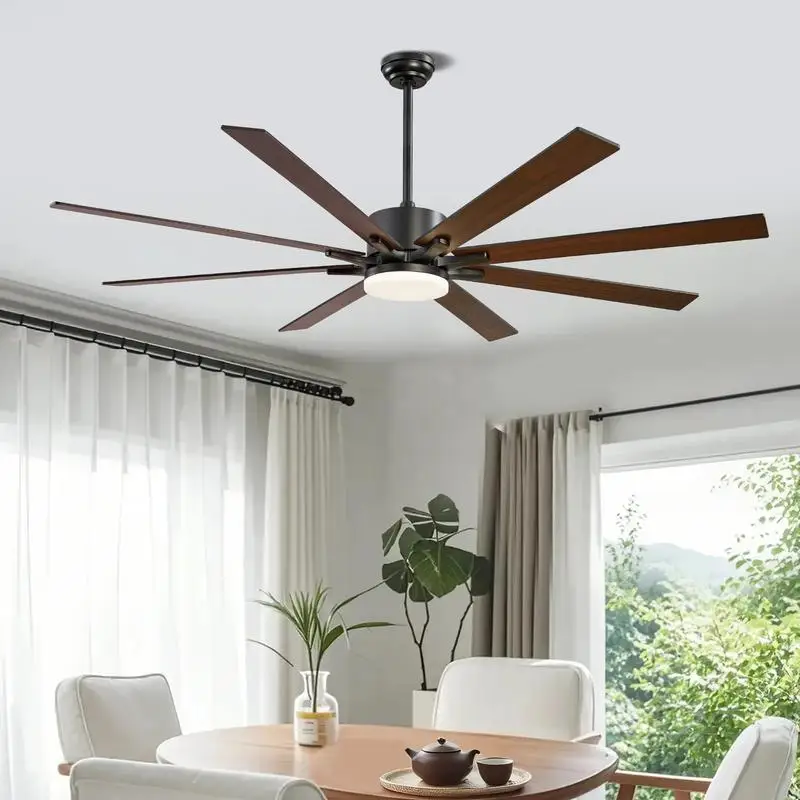 72 Inch Ceiling Fan with Light, 6-Speed Remote Control, Dimmable 3-Color Temperature, Reversible DC Motor, Modern Low Profile Flush Mount Fan for Bedroom, Living Room, Indoor/Outdoor Use, Black
72 Inch Ceiling Fan with Light, 6-Speed Remote Control, Dimmable 3-Color Temperature, Reversible DC Motor, Modern Low Profile Flush Mount Fan for Bedroom, Living Room, Indoor/Outdoor Use, Black