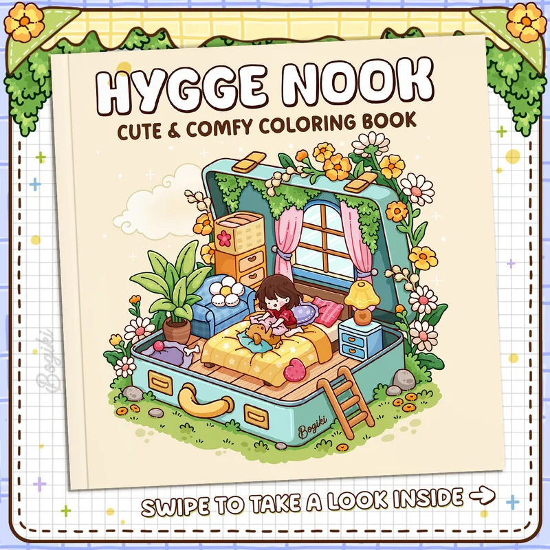 Coloring Book For Adults And Teens Featuring Adorable cartoon Creatures Cartoon Coloring Book To Relax In A Cozy Hygge Moment
Coloring Book For Adults And Teens Featuring Adorable cartoon Creatures Cartoon Coloring Book To Relax In A Cozy Hygge Moment