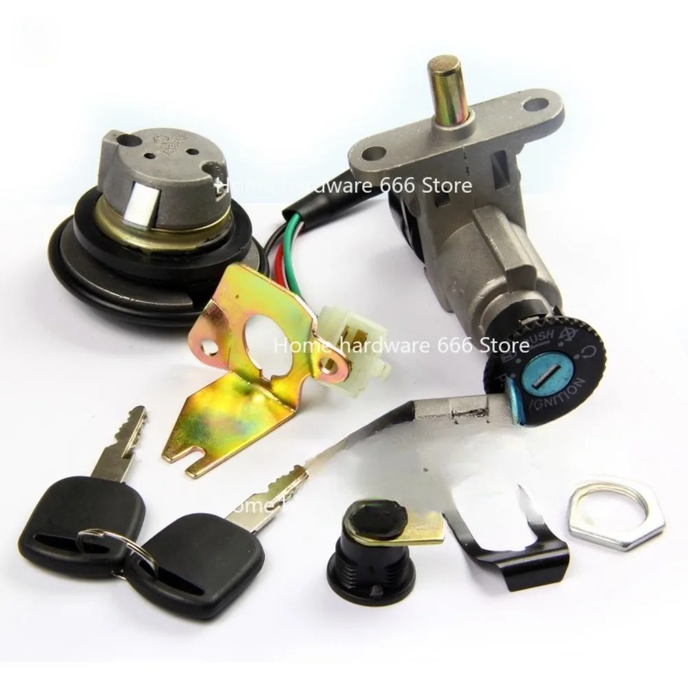 B08 Set Lock, Scooter B09 Electric Door Lock, Motorcycle Whole Car Lock GY650 125 Fuel Tank Cover Set Lock
B08 Set Lock, Scooter B09 Electric Door Lock, Motorcycle Whole Car Lock GY650 125 Fuel Tank Cover Set Lock